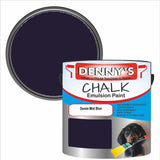 Denny's Chalk Paint For Furniture Colour- Denim Mist Blue - Matte Scuffproof Refresh