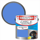 Denny's Chalk Paint For Walls Colour- Denim Sapphire Horizon Blue - Matte Wipe-Clean Coverage