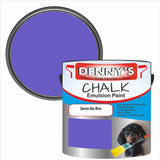 Denny's Chalk Paint For Cabinets Colour- Denim Sky Blue - Matte Scuffproof Easy-Clean