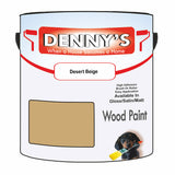 Denny's Wood Paint For Decking Colour- Desert Beige - Anti-Slip Weatherproof Durable