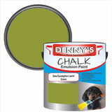 Denny's Chalk Paint For Furniture Colour- Dew Eucalyptus Laurel Green - Matte Scuffproof Refresh