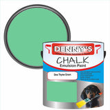 Denny's Chalk Paint For Cabinets Colour- Dew Thyme Green - Matte Scuffproof Easy-Clean