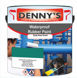 Denny's Waterpoof Paint For Pools Colour- Drab Hose Green - Water-Seal Chlorine-Tough Anti-Slip