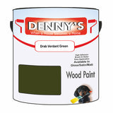 Denny's Wood Paint For Decking Colour- Drab Verdant Green - Anti-Slip Weatherproof Durable