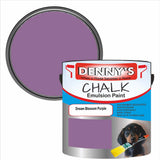 Denny's Chalk Paint For Walls Colour- Dream Blossom Purple - Matte Wipe-Clean Coverage