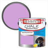 Denny's Chalk Paint For Walls Colour- Dream Petal Velvet Purple - Matte Wipe-Clean Coverage