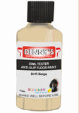 Denny's Floor Paint For Grip Coating Colour- Drift Beige - Anti-Slip Hardwearing Safe
