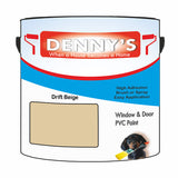 Denny's Plastic Paint For Pvc Colour- Drift Beige - Adhesion Tough Colour-Hold