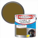 Denny's Chalk Paint For Furniture Colour- Drift Canvas Wheat Olive - Matte Scuffproof Refresh