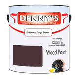 Denny's Wood Paint For Decking Colour- Driftwood Cargo Brown - Anti-Slip Weatherproof Durable