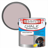 Denny's Chalk Paint For Furniture Colour- Driftwood Saddle Brown - Matte Scuffproof Refresh