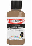 Denny's Floor Paint For Grip Coating Colour- Driftwood Timber Brown - Anti-Slip Hardwearing Safe