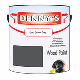 Denny's Wood Paint For Decking Colour- Duct Gravel Grey - Anti-Slip Weatherproof Durable
