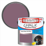 Denny's Chalk Paint For Furniture Colour- Dusty Antique Calm Mauve - Matte Scuffproof Refresh