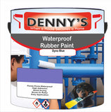 Denny's Waterpoof Paint For Pools Colour- Dyno Blue - Water-Seal Chlorine-Tough Anti-Slip