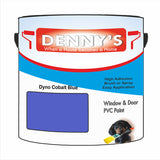 Denny's Plastic Paint For Pipes Colour- Dyno Cobalt Blue - Chemical-Safe Impactproof Durable