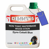 Denny's Stain Paint For Fences Colour- Dyno Cobalt Blue - Weatherproof Uv-Safe Protect