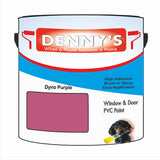 Denny's Plastic Paint For Doors Colour- Dyno Purple - Scuffproof Wipeable Durable
