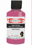 Denny's Floor Paint For Grip Coating Colour- Dyno Purple - Anti-Slip Hardwearing Safe