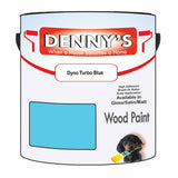 Denny's Wood Paint For Decking Colour- Dyno Turbo Blue - Anti-Slip Weatherproof Durable