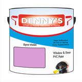 Denny's Plastic Paint For Pipes Colour- Dyno Violet - Chemical-Safe Impactproof Durable