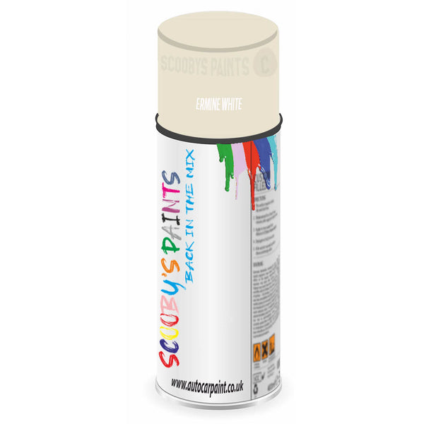 Mixed Paint For Mg Maestro Ermine White Aerosol Spray A2