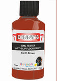 Denny's Floor Paint For Grip Coating Colour- Earth Brown - Anti-Slip Hardwearing Safe