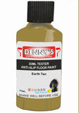 Denny's Floor Paint For Grip Coating Colour- Earth Tan - Anti-Slip Hardwearing Safe