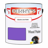 Denny's Wood Paint For Decking Colour- Electric Line Violet - Anti-Slip Weatherproof Durable