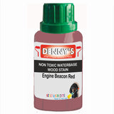 Denny's Stain Paint For Fences Colour- Engine Beacon Red - Weatherproof Uv-Safe Protect