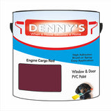 Denny's Plastic Paint For Pipes Colour- Engine Cargo Red - Chemical-Safe Impactproof Durable