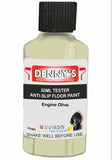 Denny's Floor Paint For Grip Coating Colour- Engine Olive - Anti-Slip Hardwearing Safe