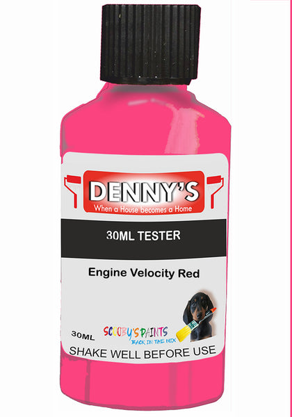 Velocity Red Color Code Denny's High Temp Paint For Pipes Colour- Engine Velocity Red - Heatpr ...