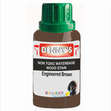 Denny's Stain Paint For Fences Colour- Engineered Brown - Weatherproof Uv-Safe Protect