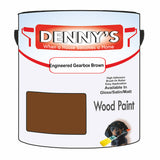 Denny's Wood Paint For Decking Colour- Engineered Gearbox Brown - Anti-Slip Weatherproof Durable