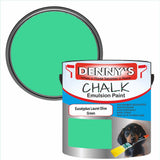Denny's Chalk Paint For Walls Colour- Eucalyptus Laurel Olive Green - Matte Wipe-Clean Coverage