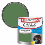 Denny's Chalk Paint For Furniture Colour- Eucalyptus Willow Dew Green - Matte Scuffproof Refresh