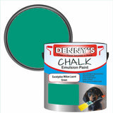 Denny's Chalk Paint For Walls Colour- Eucalyptus Willow Laurel Green - Matte Wipe-Clean Coverage