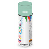 Mixed Paint For Triumph Toledo Florida Green Aerosol Spray A2