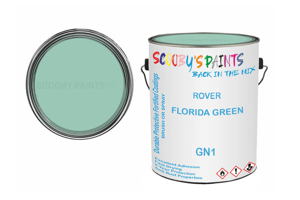 Mixed Paint For Triumph Stag, Florida Green, Code: Gn1, Green