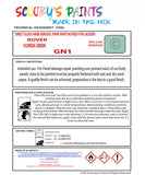 FLORIDA GREEN Aerosol Spray Paint Code GN1 Classic Austin Model Maxi Automotive Restorative Paint Vehicle Touch-Up Austin GN1 Paint Car Restoration DIY Auto Painting Classic Car Refinishing High-Quality Spray Paint Automotive Finish Vehicle Restoration Supplies Custom Car Paint Auto Body Paint Aerosol Can Automotive Refinishing Paint for Classic Cars