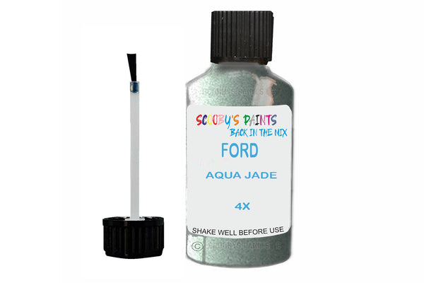 Mixed Paint For Ford Escort Mark Ii, Aqua Jade, Touch Up, 4X