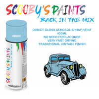 High-Quality BERMUDA BLUE Aerosol Spray Paint 942A For Classic FORD Tourneo Courier Paint fot restoration, high quaqlity aerosol sprays.