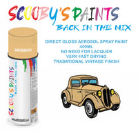 High-Quality CREAM (SAHARA) BEIGE Aerosol Spray Paint 894 For Classic FORD Transit Mark II Paint fot restoration, high quaqlity aerosol sprays.