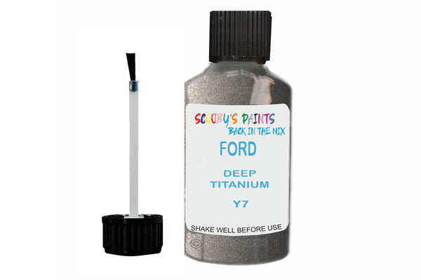 Mixed Paint For Ford Probe, Deep Titanium, Touch Up, Y7