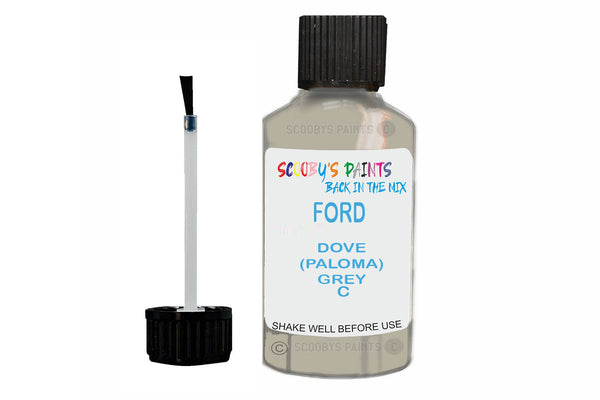 Mixed Paint For Ford Transit Mark Iii, Dove (Paloma) Grey, Touch Up, C