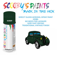 High-Quality GALLEON GREEN Aerosol Spray Paint ASP For Classic FORD Transit Mark II Paint fot restoration, high quaqlity aerosol sprays.