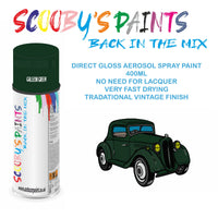 High-Quality GALLEON GREEN Aerosol Spray Paint ASP For Classic FORD Transit Mark III Paint fot restoration, high quaqlity aerosol sprays.