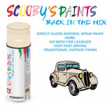 High-Quality IVORY WHITE Aerosol Spray Paint 3M For Classic FORD Escort Paint fot restoration, high quaqlity aerosol sprays.