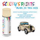 High-Quality Ivory Aerosol Spray Paint BC For Classic FORD Mondeo Paint fot restoration, high quaqlity aerosol sprays.